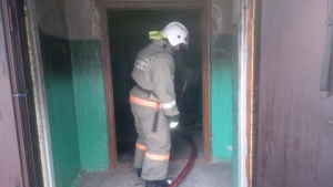 На пожаре в  Кольцово спасены 20 человек