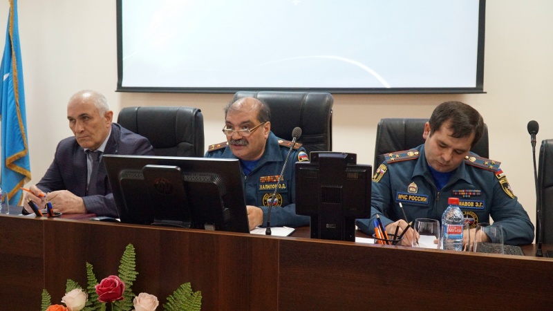 Подвели итоги деятельности подразделений государственной пожарной службы  за месяц