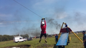 Новосибирцы массово преодолели «Маршрут выживания», научившись находить выход из опасных ситуаций